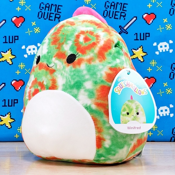 Squishmallow Winifred the Chameleon 7.5" UltraSoft Stuffed Animal Toy Plush NWT - Picture 3 of 8